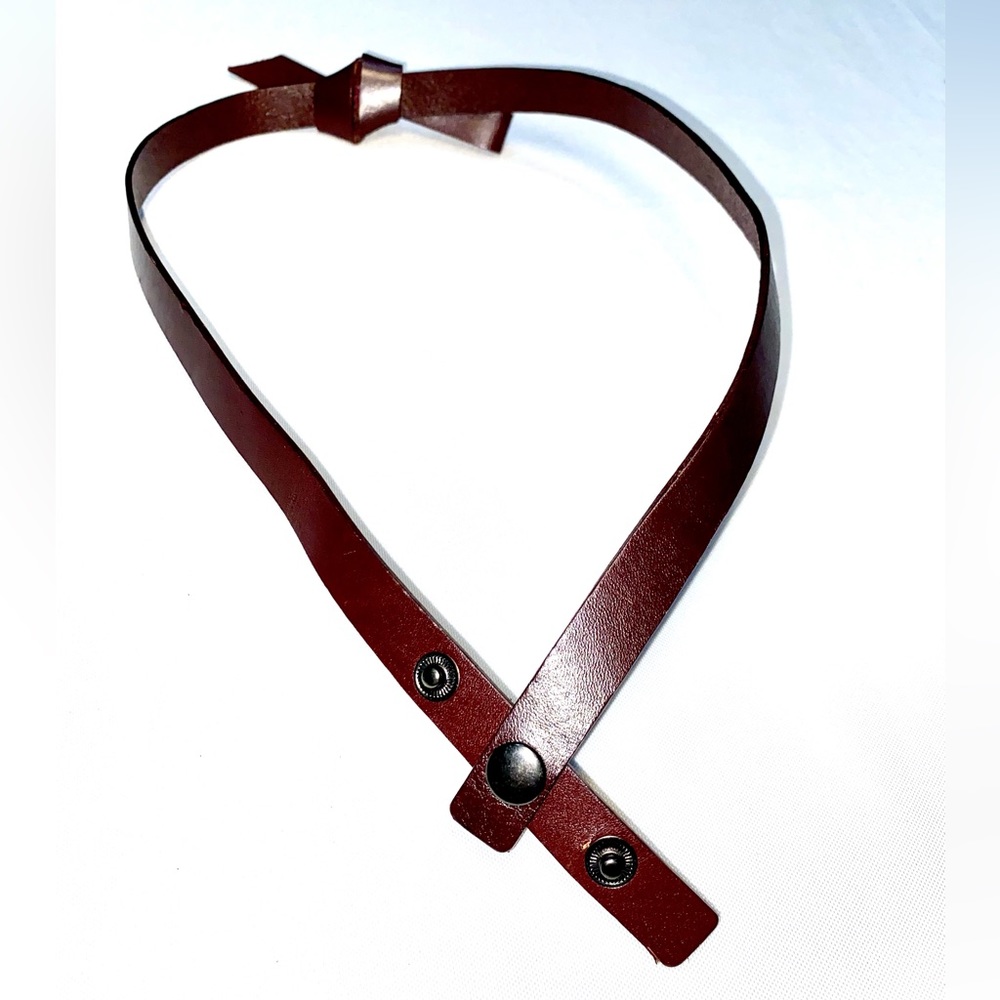 Liu Jo Brown Leather Belt